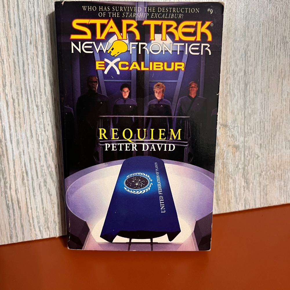 Star Trek New Frontier Excalibur Requiem Peter David Book 9 Paperback 2000